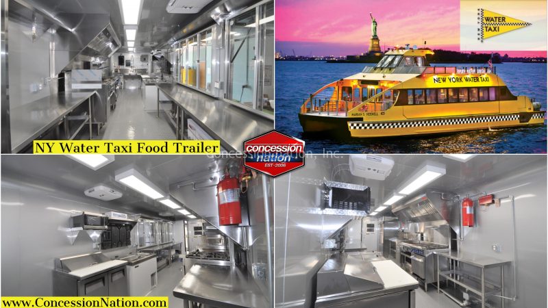 NY Water Taxi Food Trailer