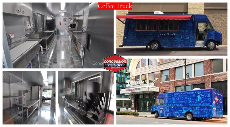 Red Diamond Coffee Truck For Sale