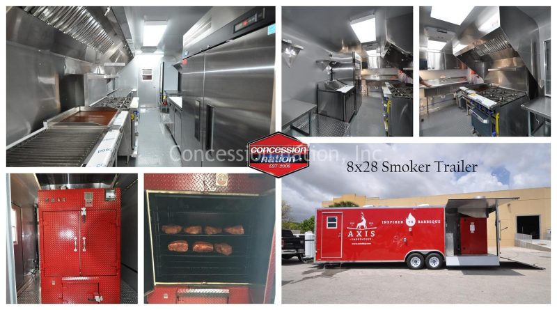 8x28 Smoker Trailer_Axis Smokehouse