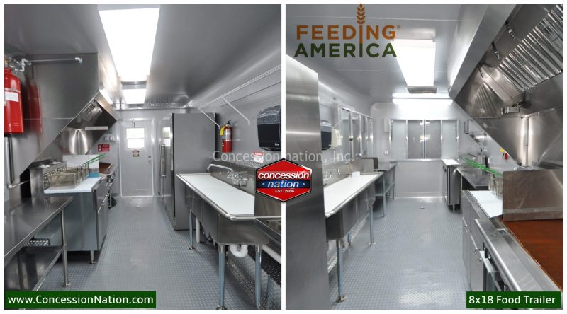 Feeding America food trailer Feeding America food trailer