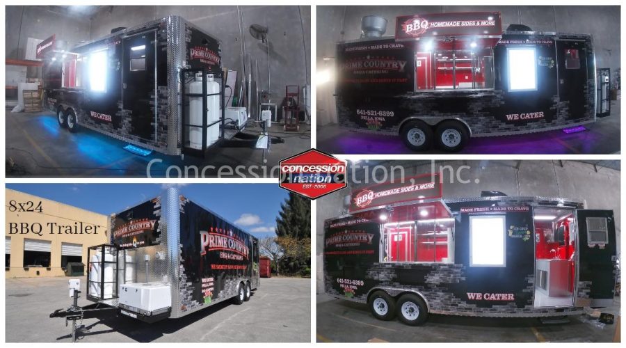 Prime Country & BBQ Trailer