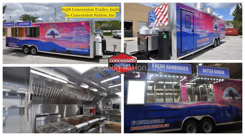 8x28 Concession Trailer_Mountain Grille 8x28 Concession Trailer_Mountain Grille