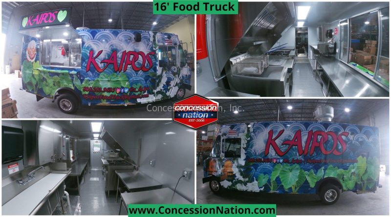 16' Food Truck for sale_Kaipos 16' Food Truck for sale_Kaipos