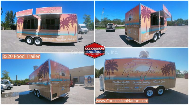 Royal American Hospitality_8x20 Concession Trailer