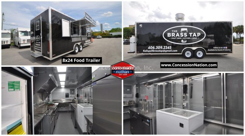 The Brass Trap Food trailer