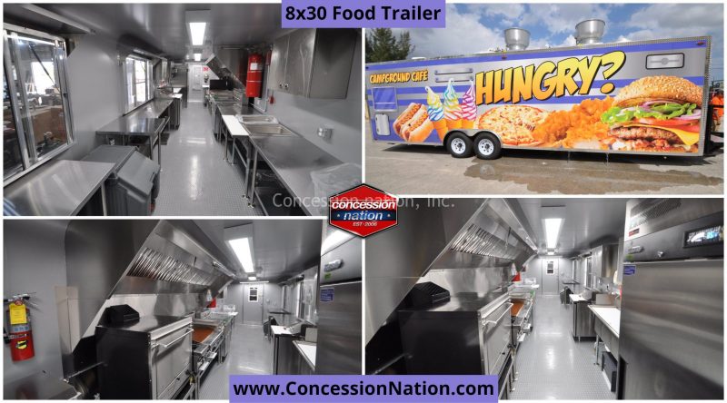 Campground Cafe 8x30 Food Trailer