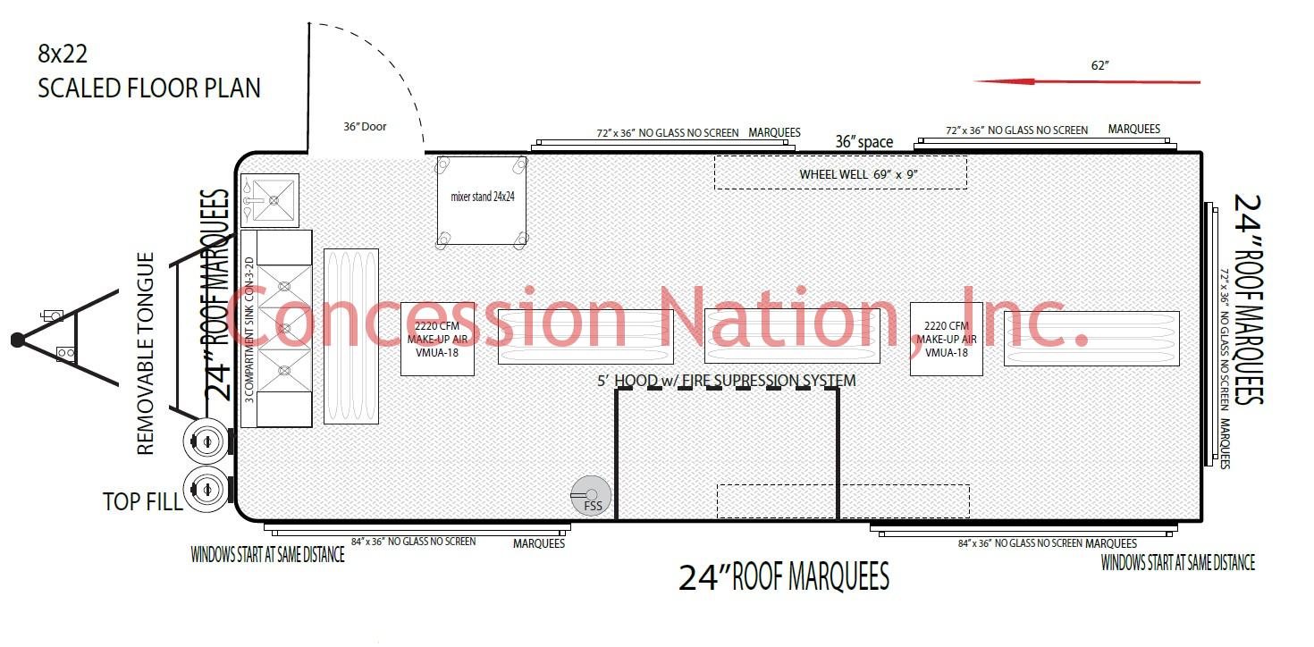 8x22 Nate Peachey Floor Plan