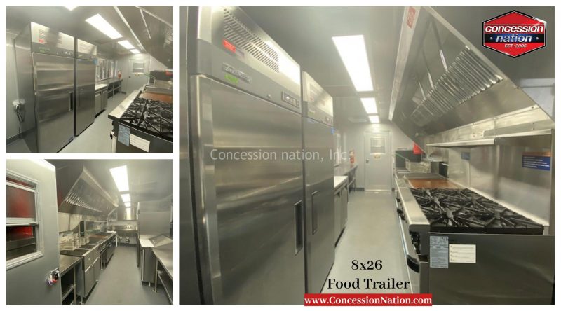 8x26 Jib Room Food Trailer