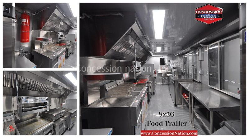 8x26 Marriott Hotels Food Trailer
