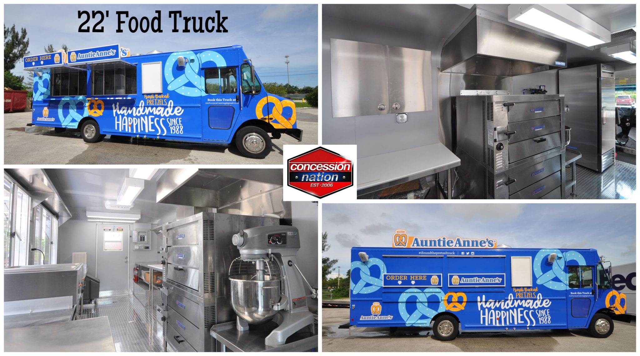 22 auntie anne s food truck food trucks for sale concession nation
