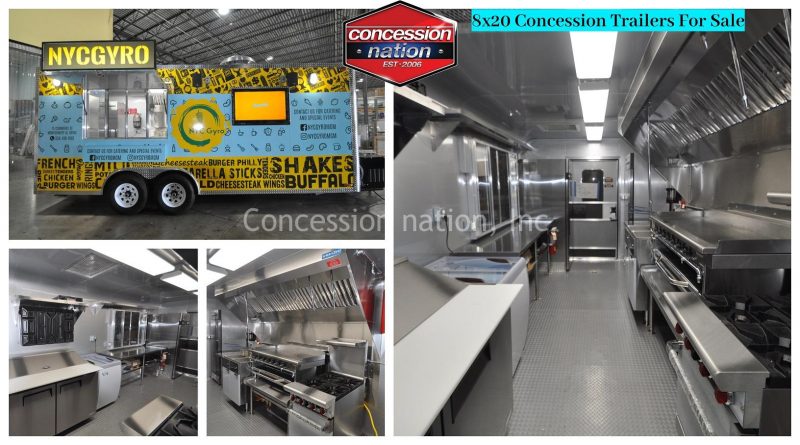 NYC Gyro #2_8x20 Concession Trailer For Sale