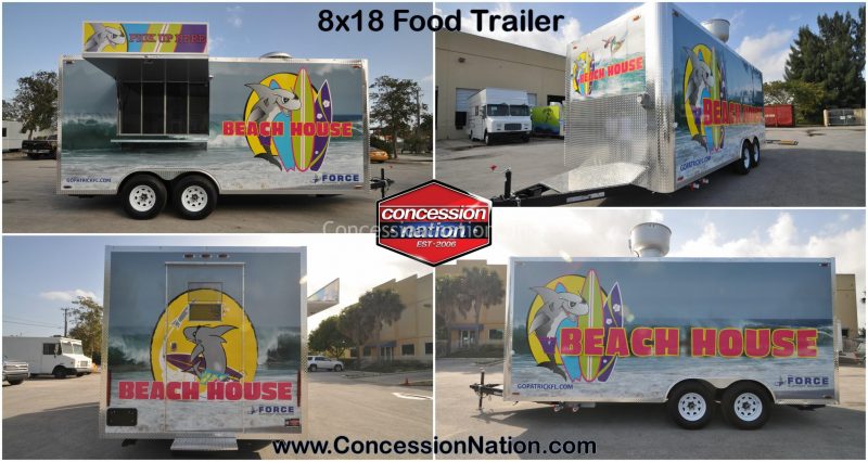 8x18 Food Trailer_ U.S. Air Force Patrick Base