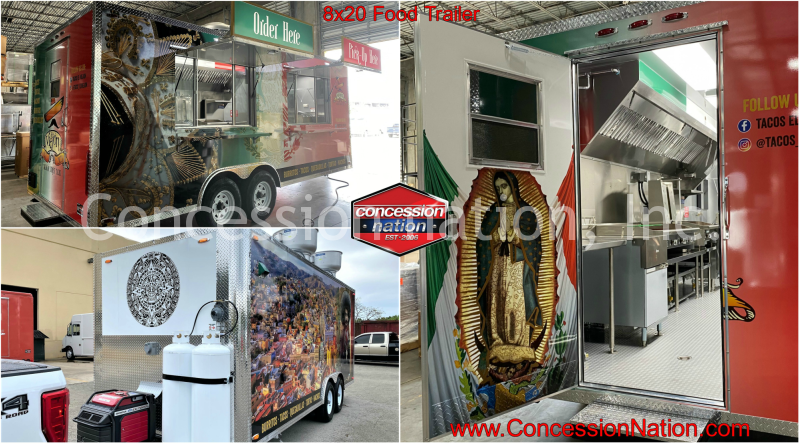 El Viejon 8x20 Food Trailer El Viejon 8x20 Food Trailer