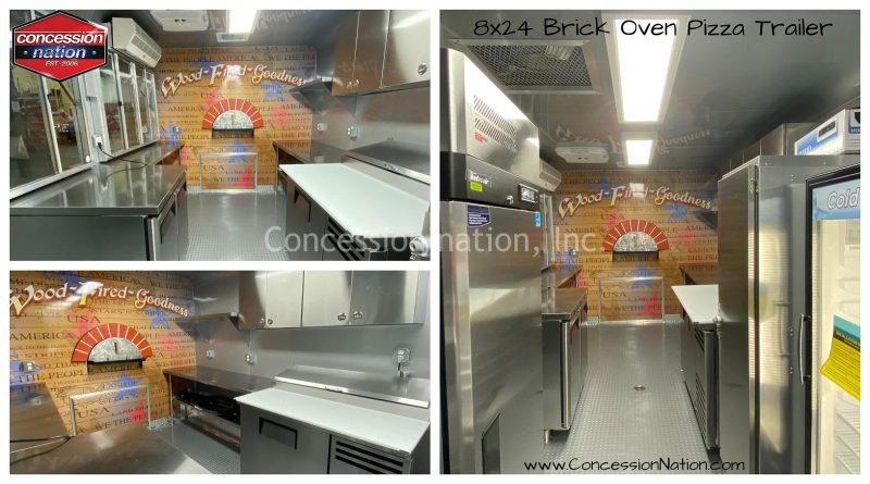 Buonissimo Brick Oven Pizza Trailer