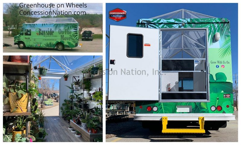 Greenhouse on wheels
