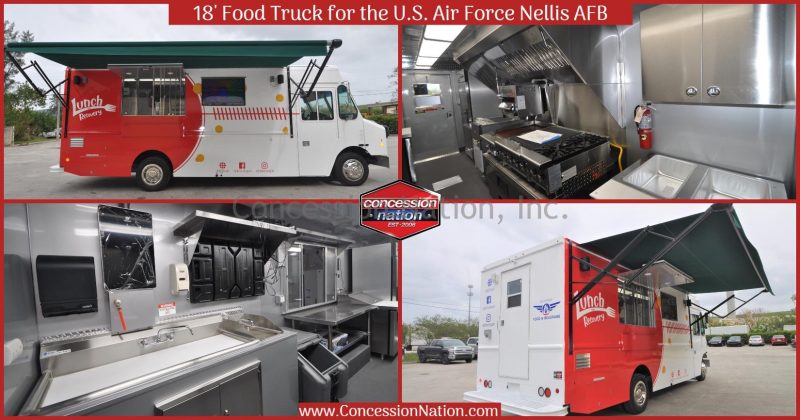 18' Food Truck for U.S. Nellis AFB