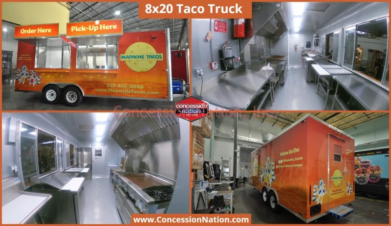 Mapache Tacos 8x20 Taco Truck