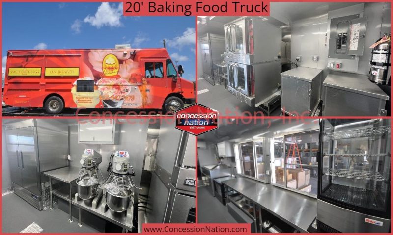 Food Trucks for Sale 20' Food Truck
