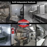 Independent Seafoods 8x20 Concession Trailer