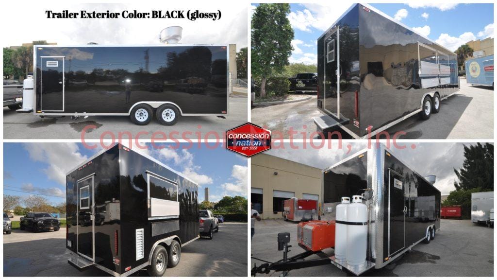 Trailer Exterior Colors | Concession Nation