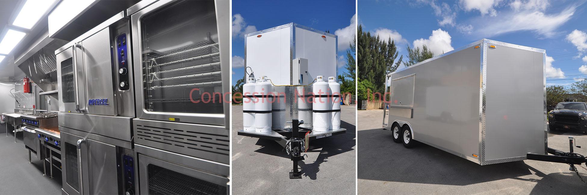VNose Trailers For Sale Concession Nation can build yours