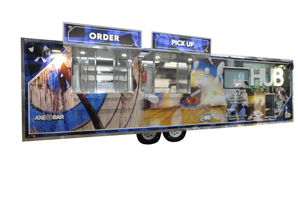 Concession Trailers For Sale near me 8x30 Concession Nation