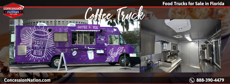 Food Trucks For Sale in Florida_Coffee Truck