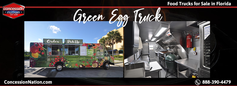 Food Trucks For Sale in Florida_Green Egg Truck