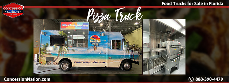 Food Trucks For Sale in Florida_Pizza Truck