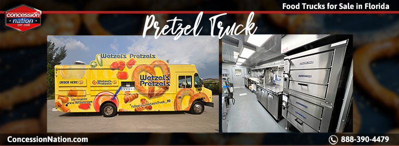 Food Trucks For Sale in Florida_Pretzel Truck