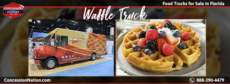 Food Trucks For Sale in Florida_Waffle Truck