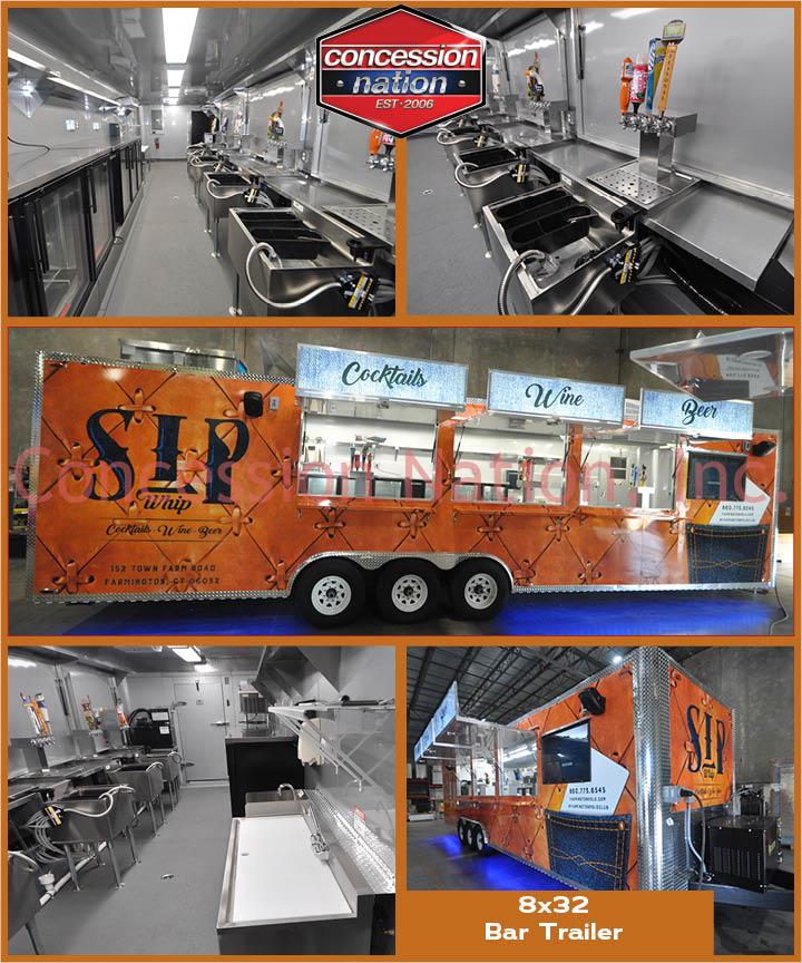 Mobile Bar Trailers Look at Different Sizes, Layouts & More