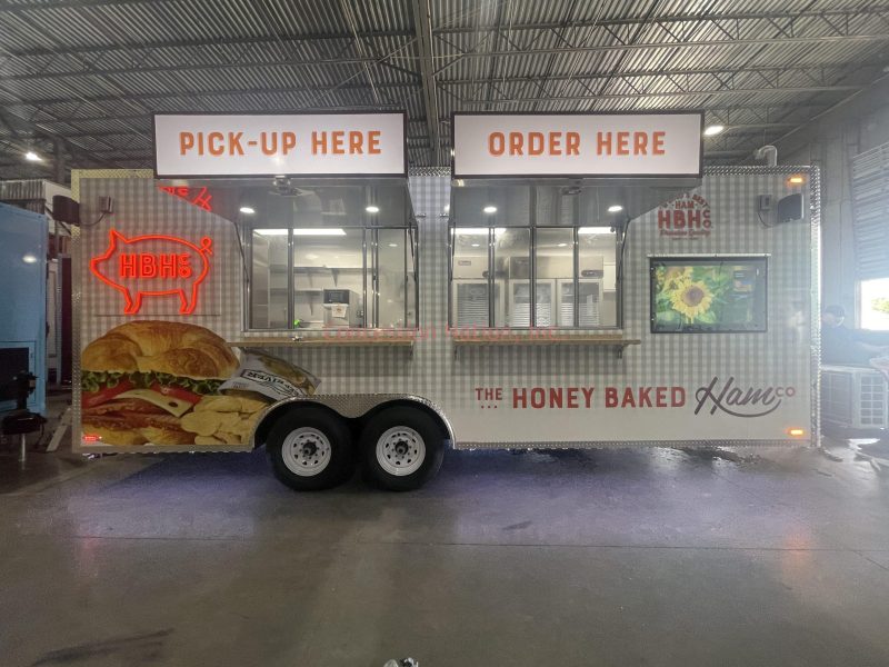 The Honey Baked Ham food trailer